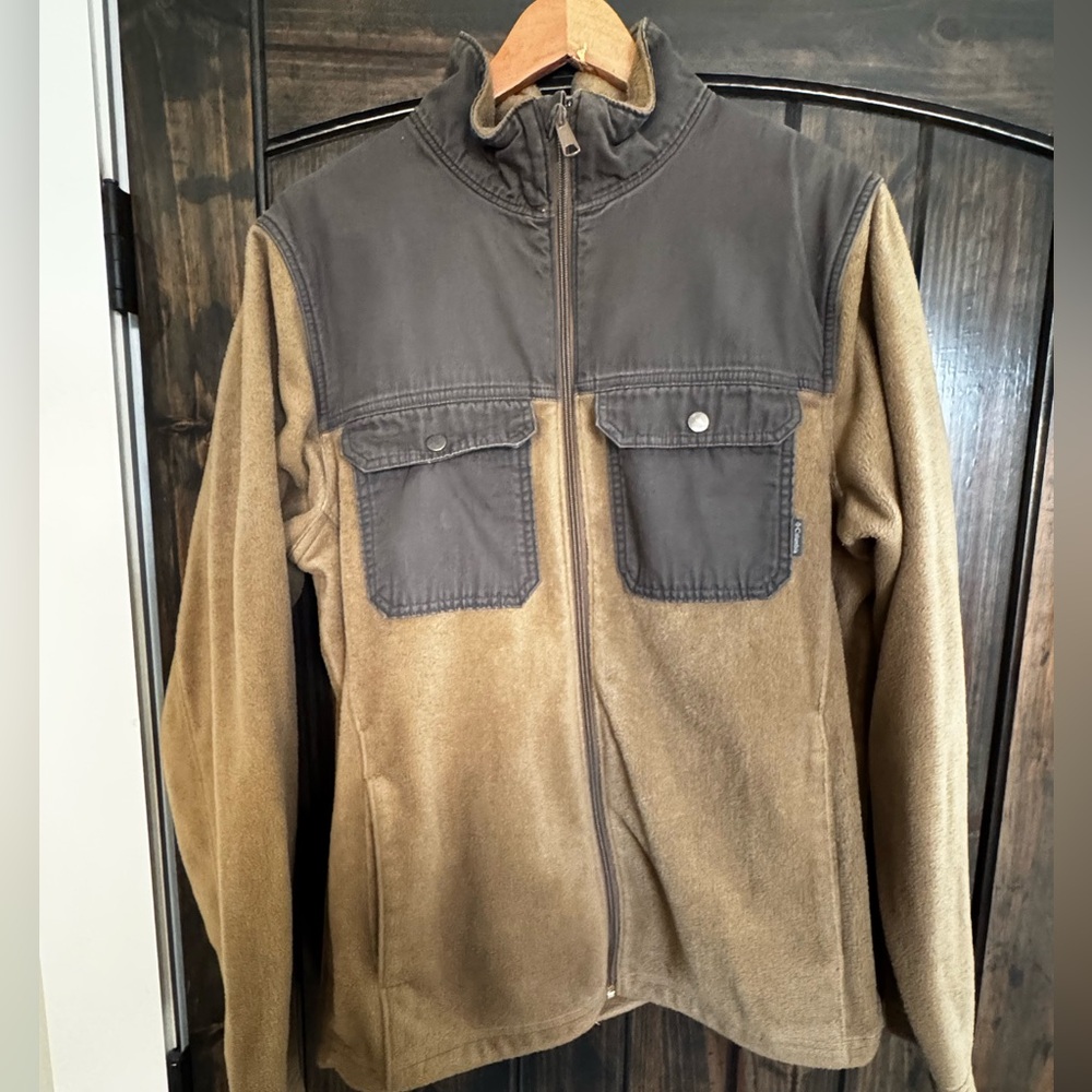 Men’s Columbia Fleece Full Zip Size Large